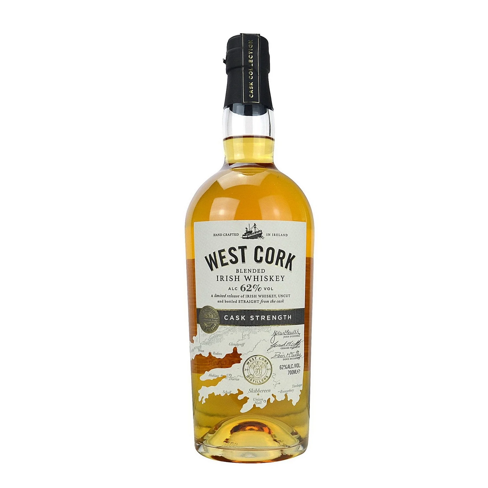 West Cork Blended Cask Strength (Proof 124) Irish Whiskey | 700ML