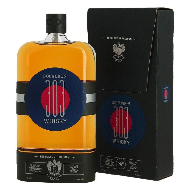 Squadron 303 The Blend of Freedom Flight 02 Whisky | 700ML - Whiskey
