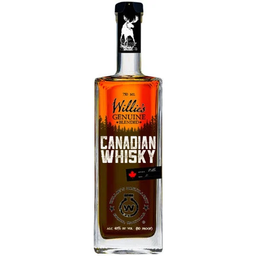Willie's Genuine Canadian Whisky - Whiskey