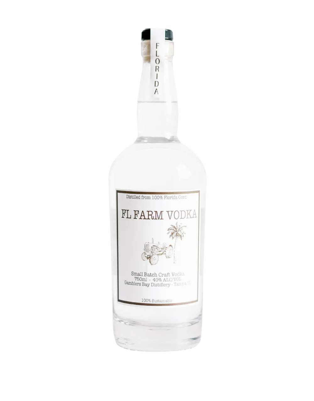 Gamblers Bay Distillery Florida Farm Vodka