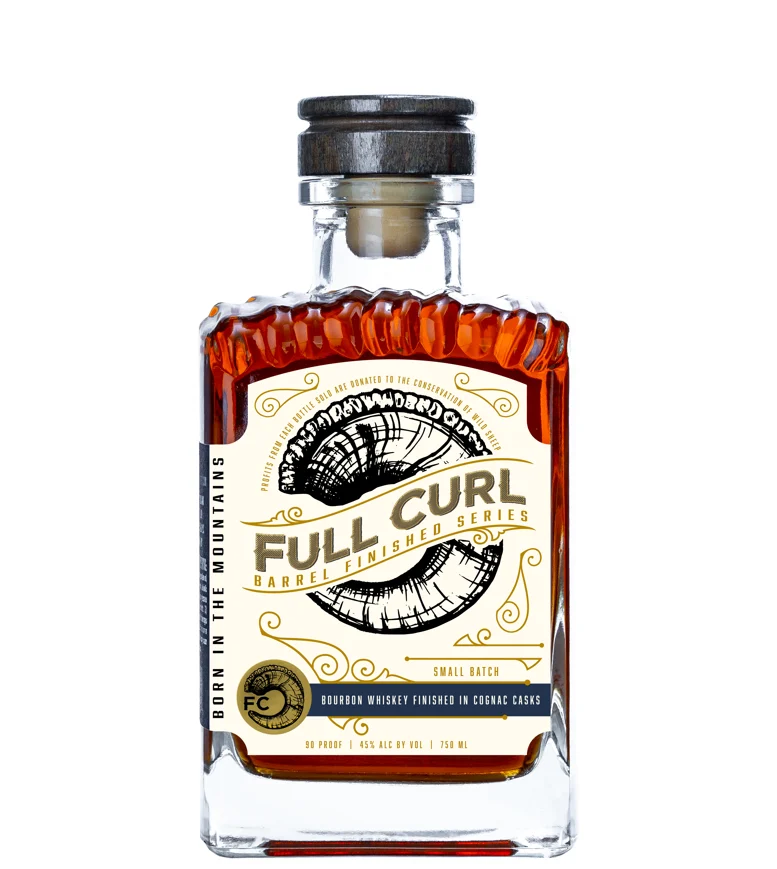 Whisky Bourbon Full Curl acabado en barricas de coñac