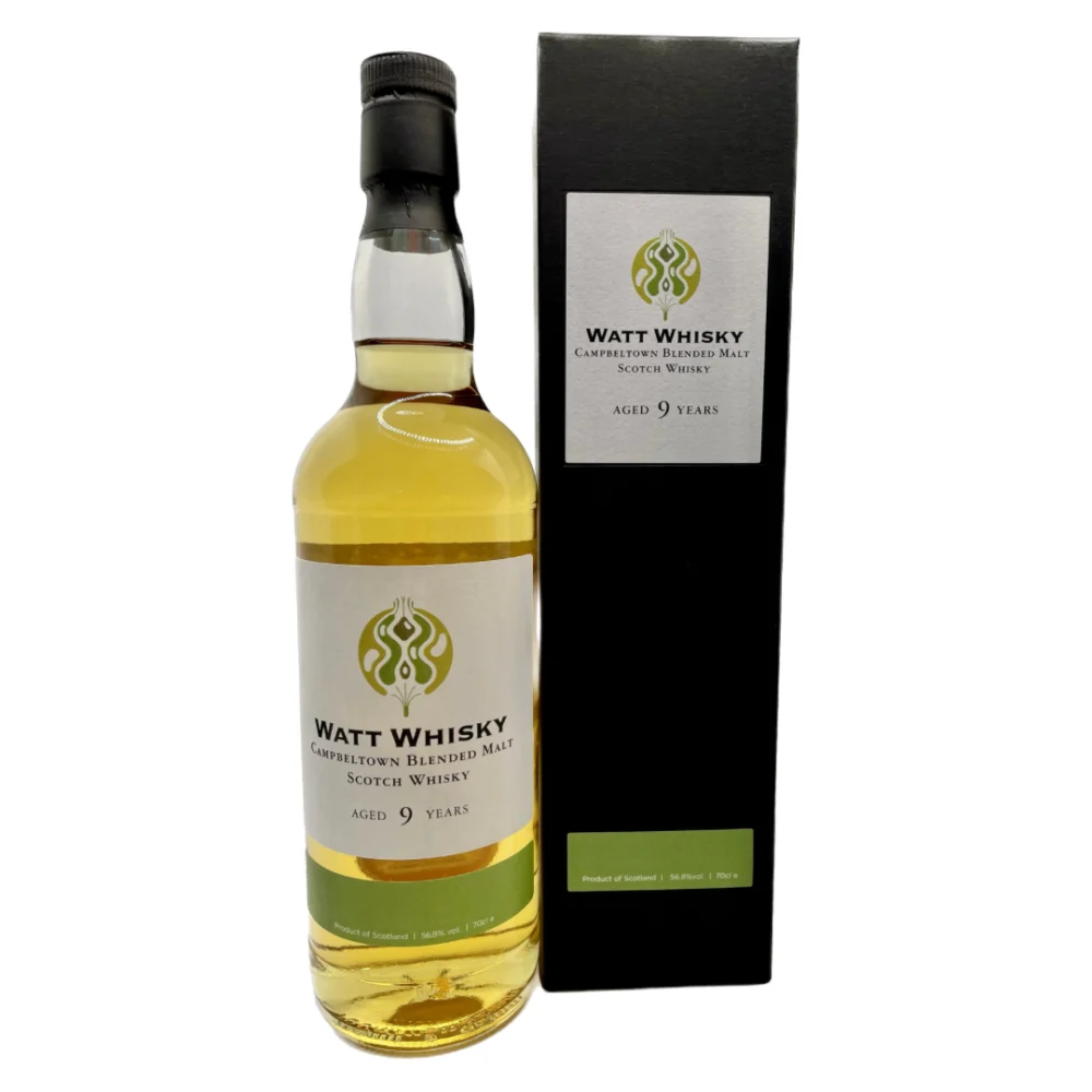Whisky escocés de malta mezclado Campbeltown Watt de 9 años | 700ML