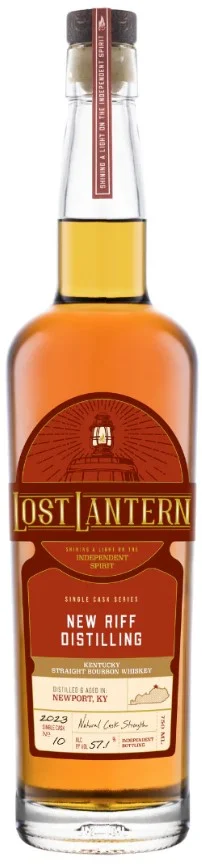 Lost Lantern New Riff Kentucky Straight Bourbon - Whiskey