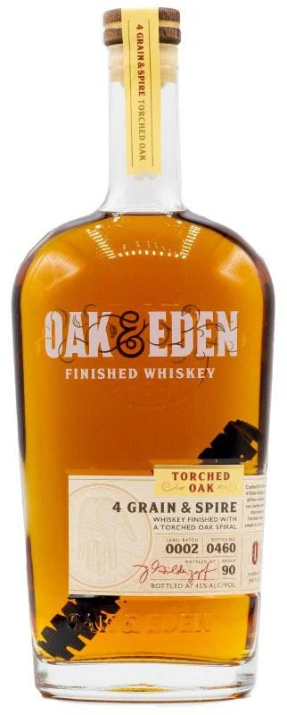 Oak & Eden Finished Torched Oak 4 Grain & Spire (Batch B002) Whiskey