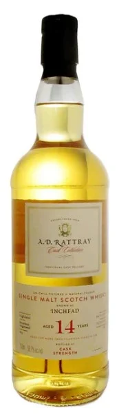 A.D. Rattray Cask Collection Inchfad 14 Year Old Single Malt Scotch Whisky - Whiskey