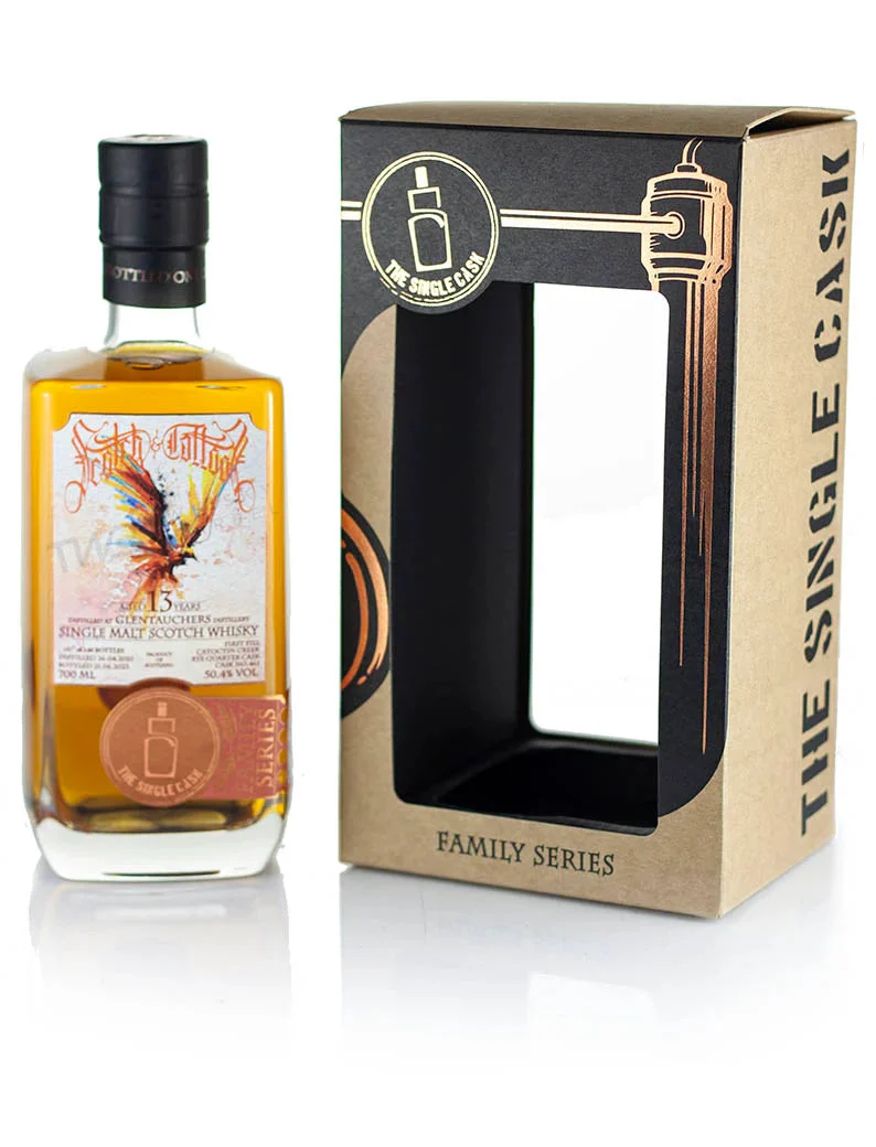 Glentauchers 2012 (The Single Cask Ltd.) Family Series Cask No. 461 (13 Year Old) Scotch Whisky | 700ML - Whiskey