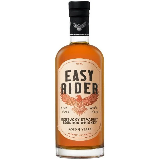Whisky Bourbon puro Kentucky Easy Rider de 4 años