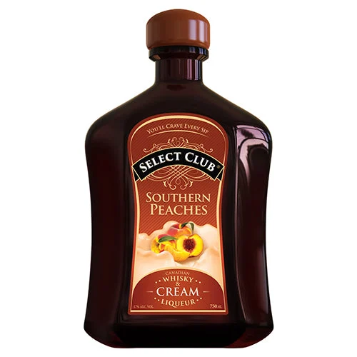 Select Club Southern Peaches Canadian Whisky and Cream Liqueur