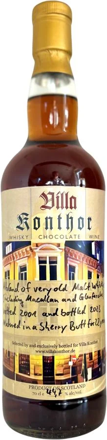 Villa Konthor 22 Year Old Blended Malt Whisky | 700ML - Whiskey