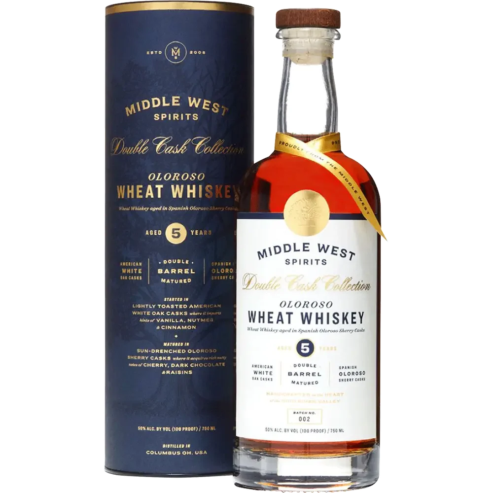 Middle West Spirits Double Cask Collection Oloroso Wheat Double Barrel Matured 5 Years - Whiskey