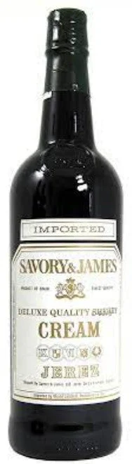 Savory & James | Cream Sherry Deluxe Quality Sherry - NV