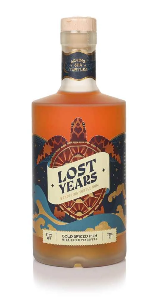 Lost Years Wandering Turtle Gold Spiced Rum with Queen Pineapple | 700ML