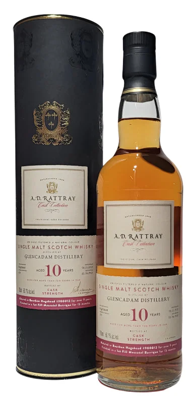 Glencadam 2012 DR 10 Year Old Cask Collection Scotch Whisky | 700ML - Whiskey