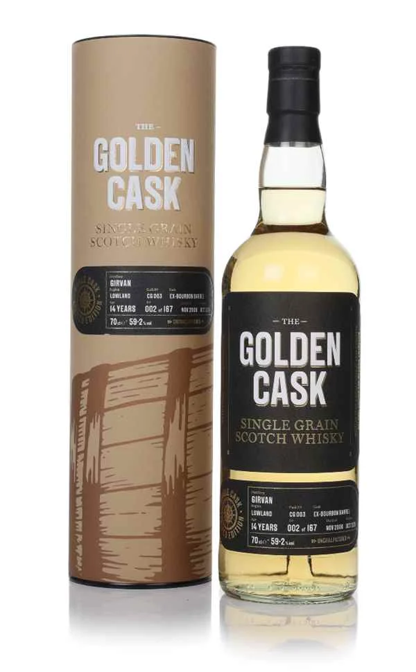Girvan 14 Year Old 2006 (cask CG003) - The Golden Cask (House of MacDuff) | 700ML
