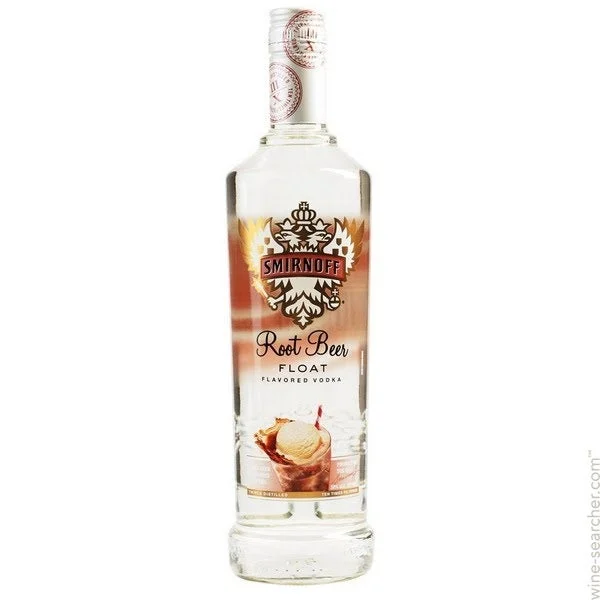 Vodka con sabor a flotador de cerveza de raíz Smirnoff