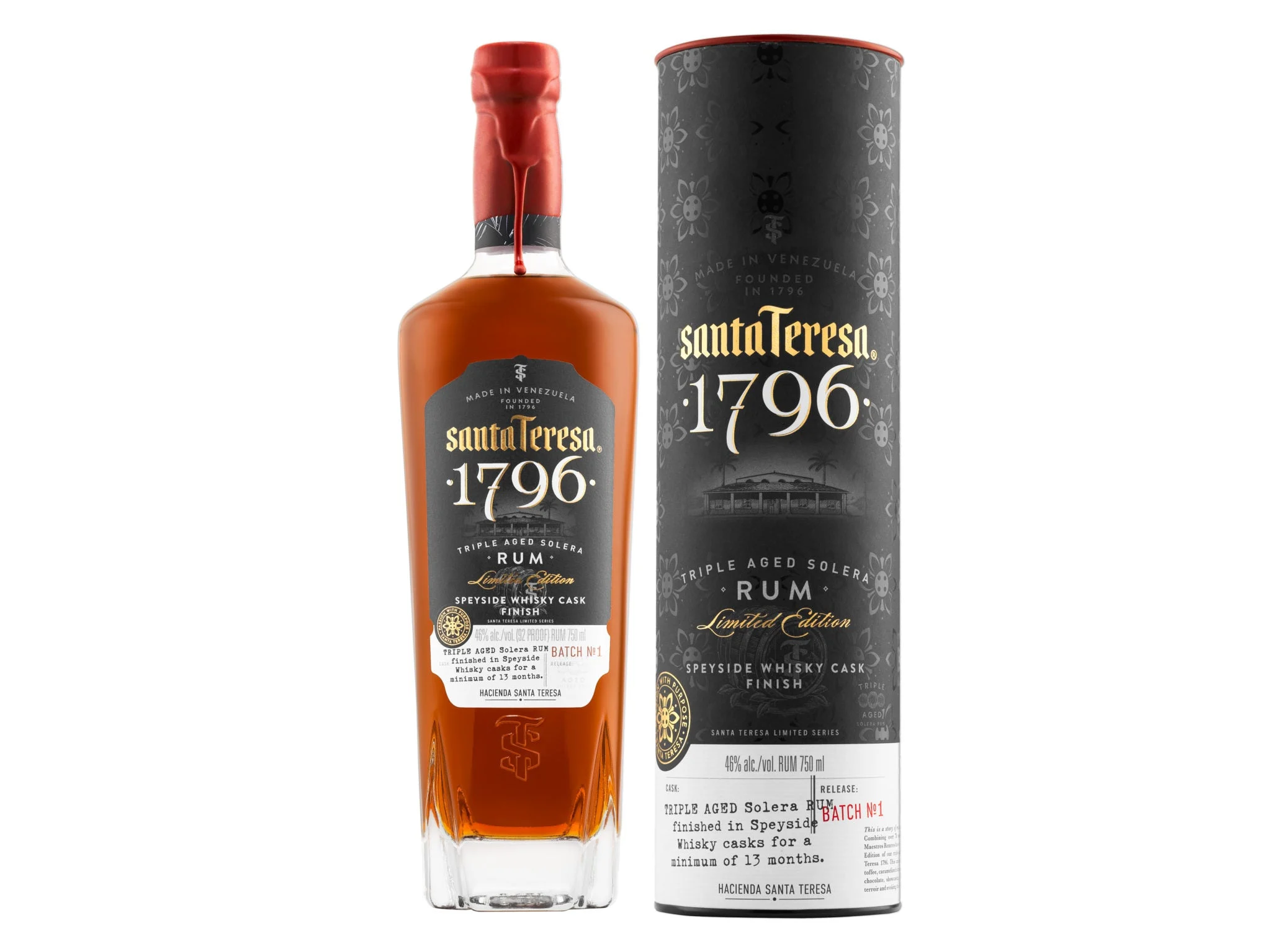 Santa Teresa 1796 Triple Aged Solera Rum
