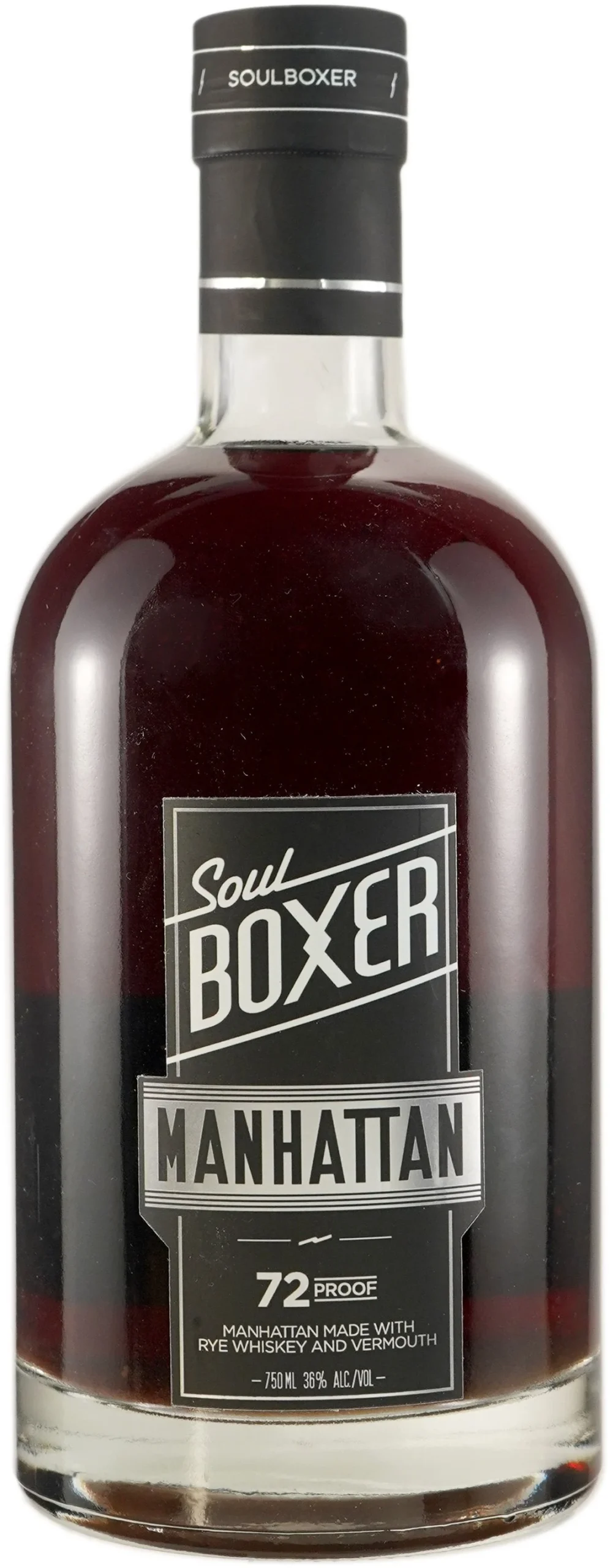 Cóctel Soul Boxer Rye Manhattan, whisky y vermú