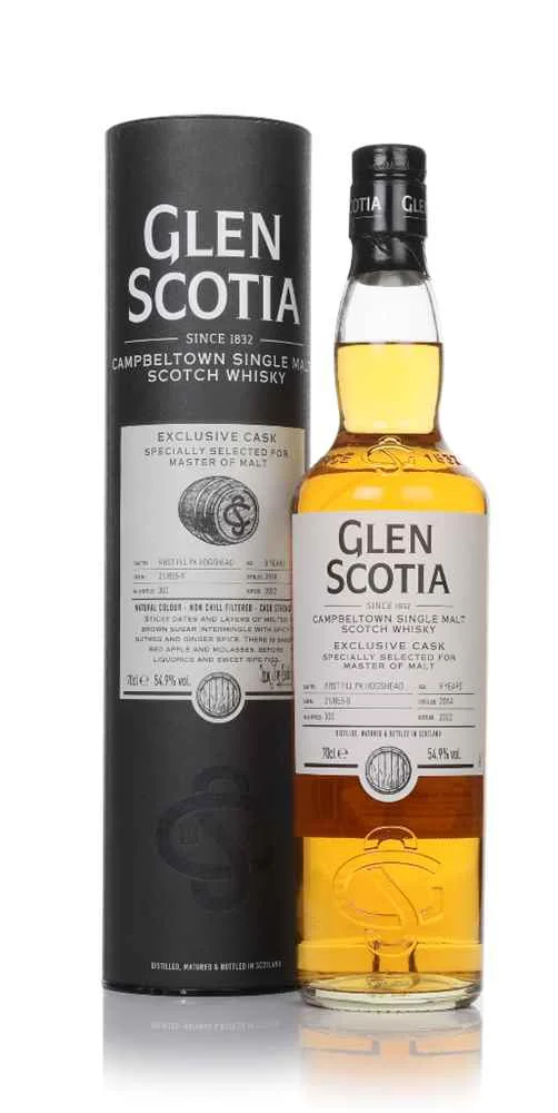 Glen Scotia 8 Year Old 2014 (cask 21/655-9) - Master of Malt Exclusive Cask | 700ML