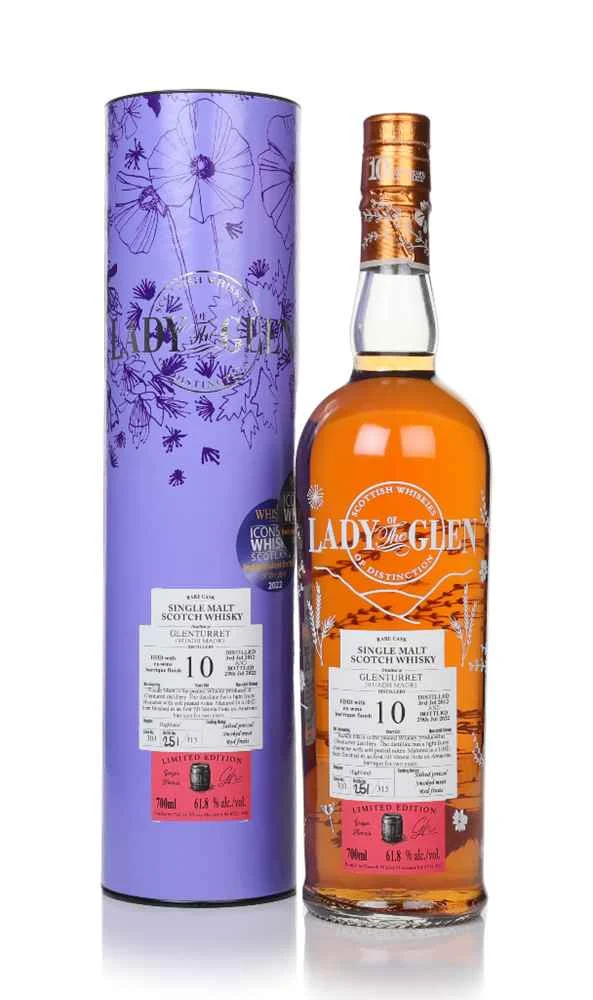 Ruadh Maor 10 Year Old 2012 (cask 303) - Lady of the Glen (Hannah Whisky Merchants) | 700ML