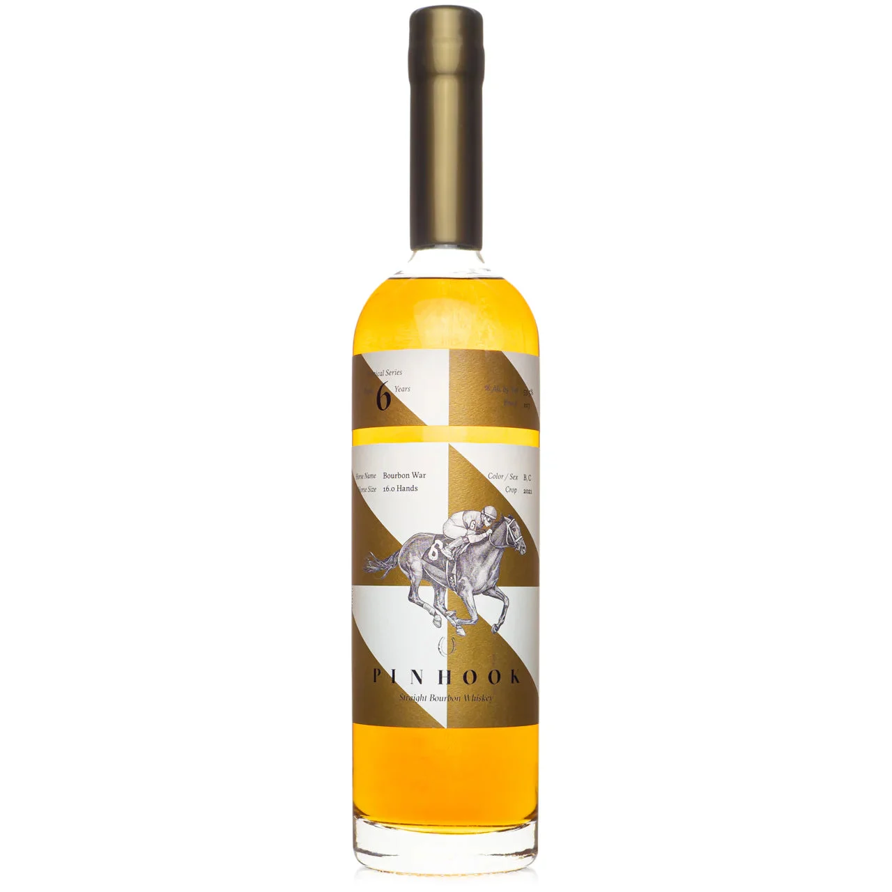 Pinhook 06-year-old 'Bourbon War' Vertical Series 6 Year Old 2021 Release Bourbon Whiskey