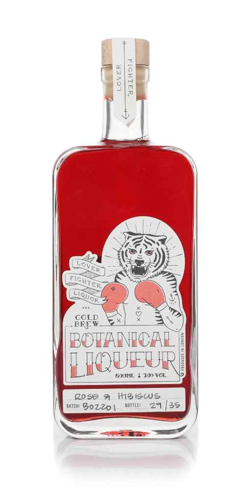 Licor botánico Cold Brew - Rosa e hibisco | 500ML