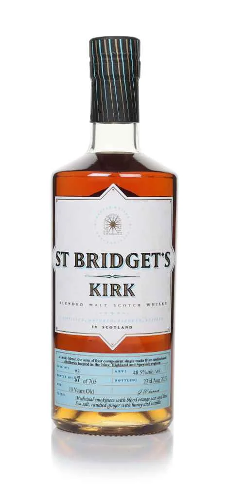 St Bridget's Kirk 10 Year Old #3 (Hannah Whisky Merchants) | 700ML - Whiskey