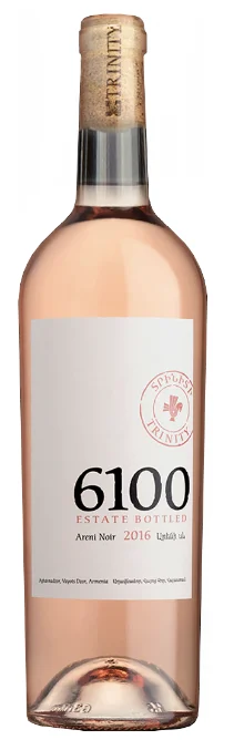 2016 | Viñedos Trinity Canyon | 6100 Trinity Estate Botella Seca Rosa - Vino