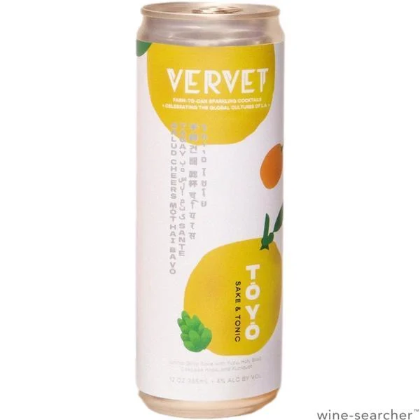 Vervet Toyo Sake & Tonic Cocktail | 4*355ML