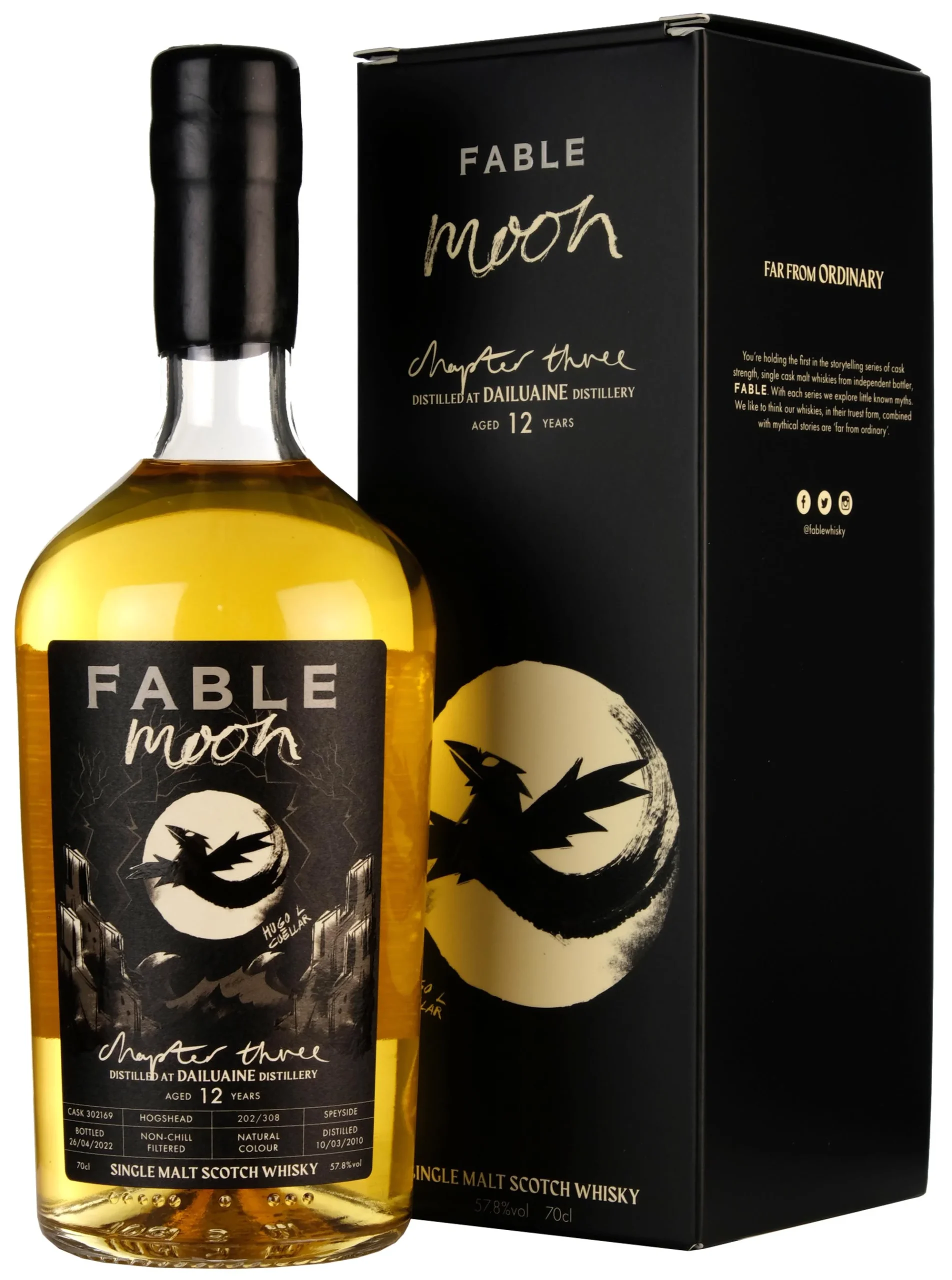 Dailuaine Fable Moon Chapter 3 Single Cask #302169 2010 12 Year Old Whisky | 700ML - Whiskey