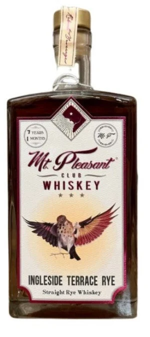 Mt. Pleasant Club Whiskey Ingleside Terrace Rye