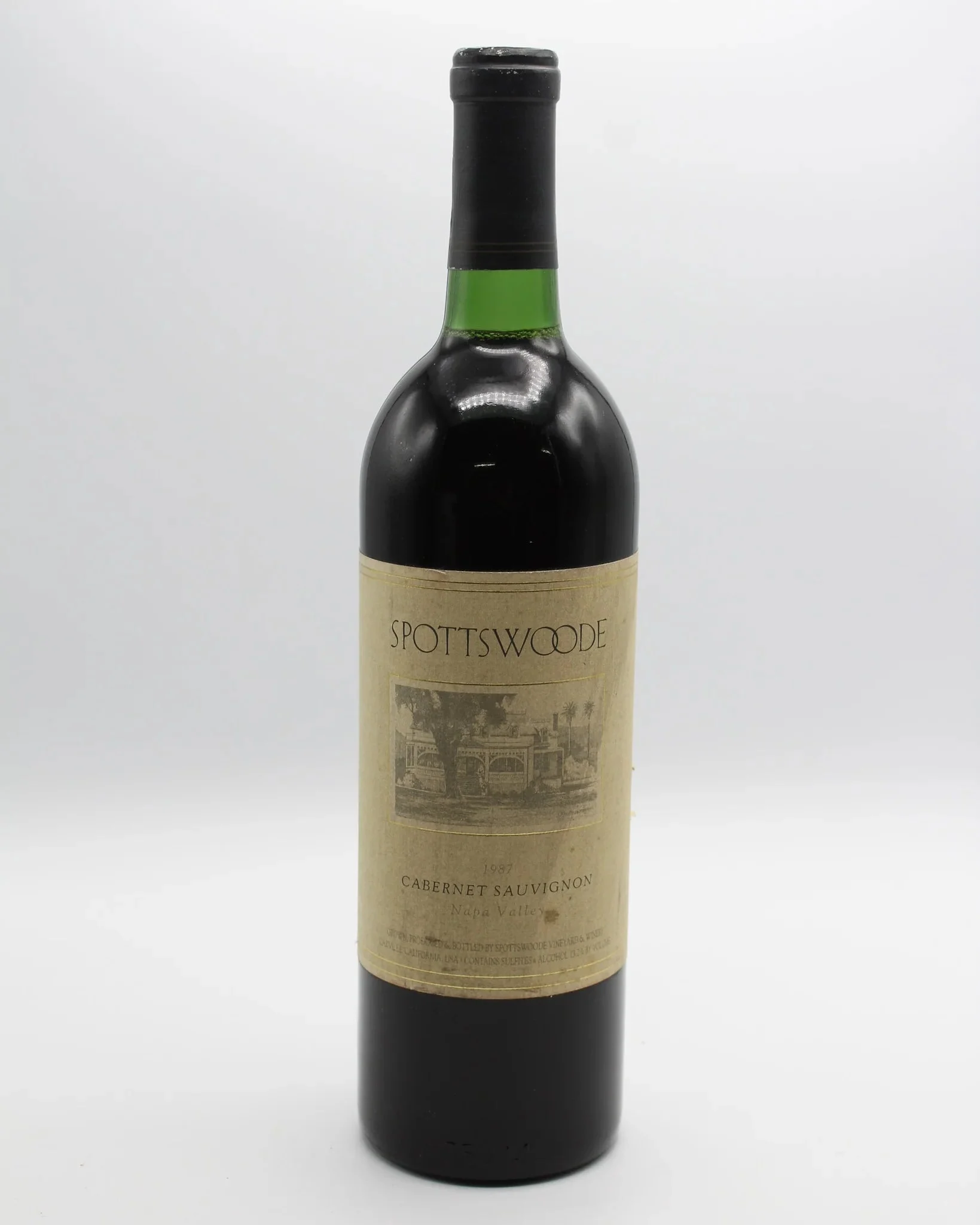 1987 | Spottswoode | Cabernet Sauvignon cultivado en finca familiar - Wine