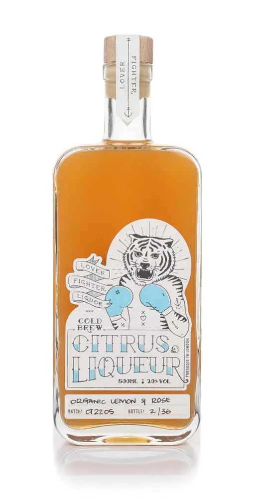 Cold Brew Citrus Liqueur - Organic Lemon & Rose | 500ML