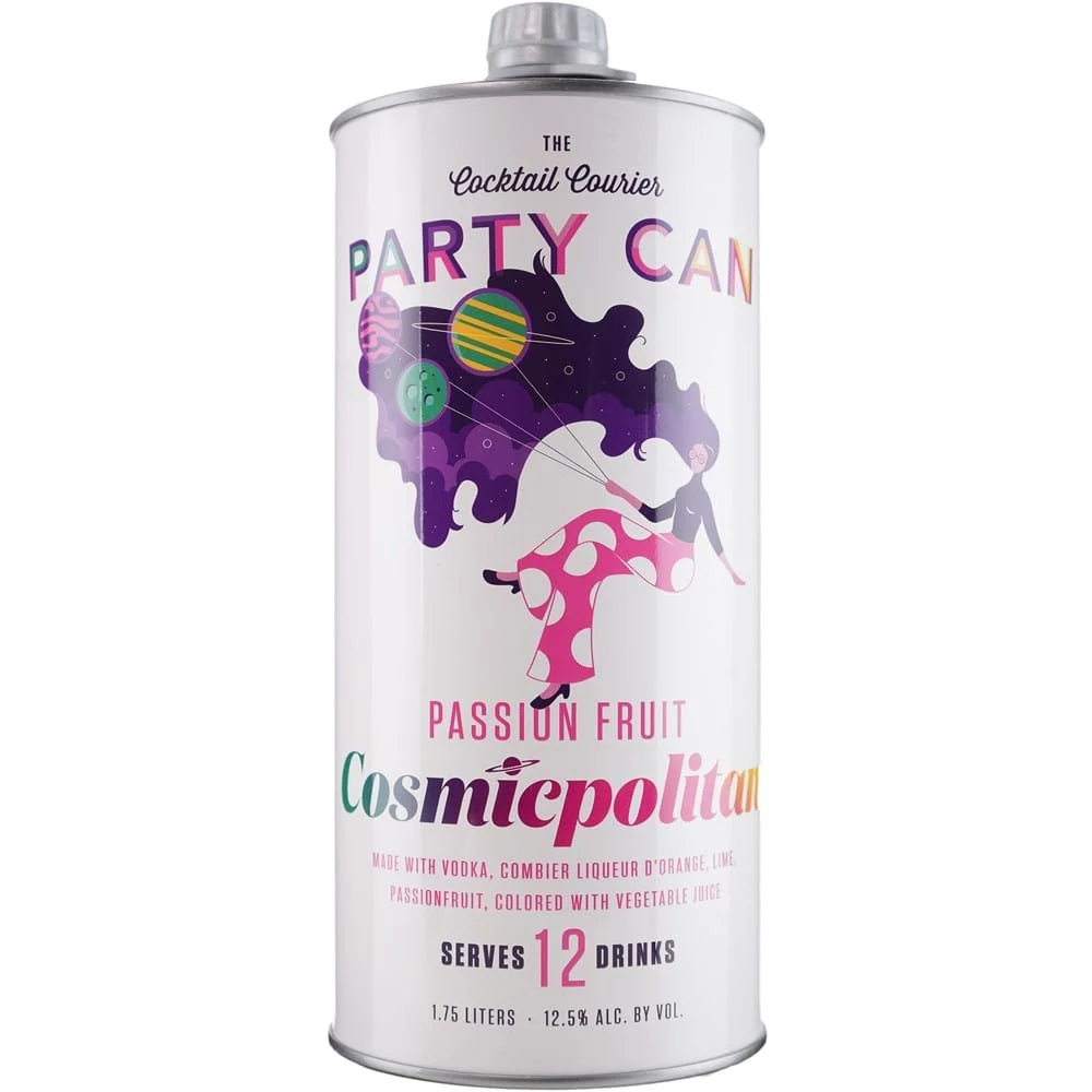 Courier Party Can Passion Fruit Cosmicpolitan Cocktail | 1.75L