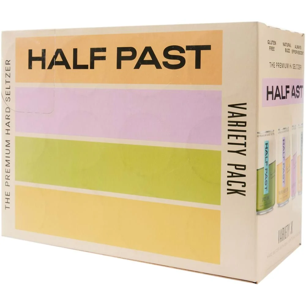Half Past Hard Seltzer Variety Cocktail | 12x355ML