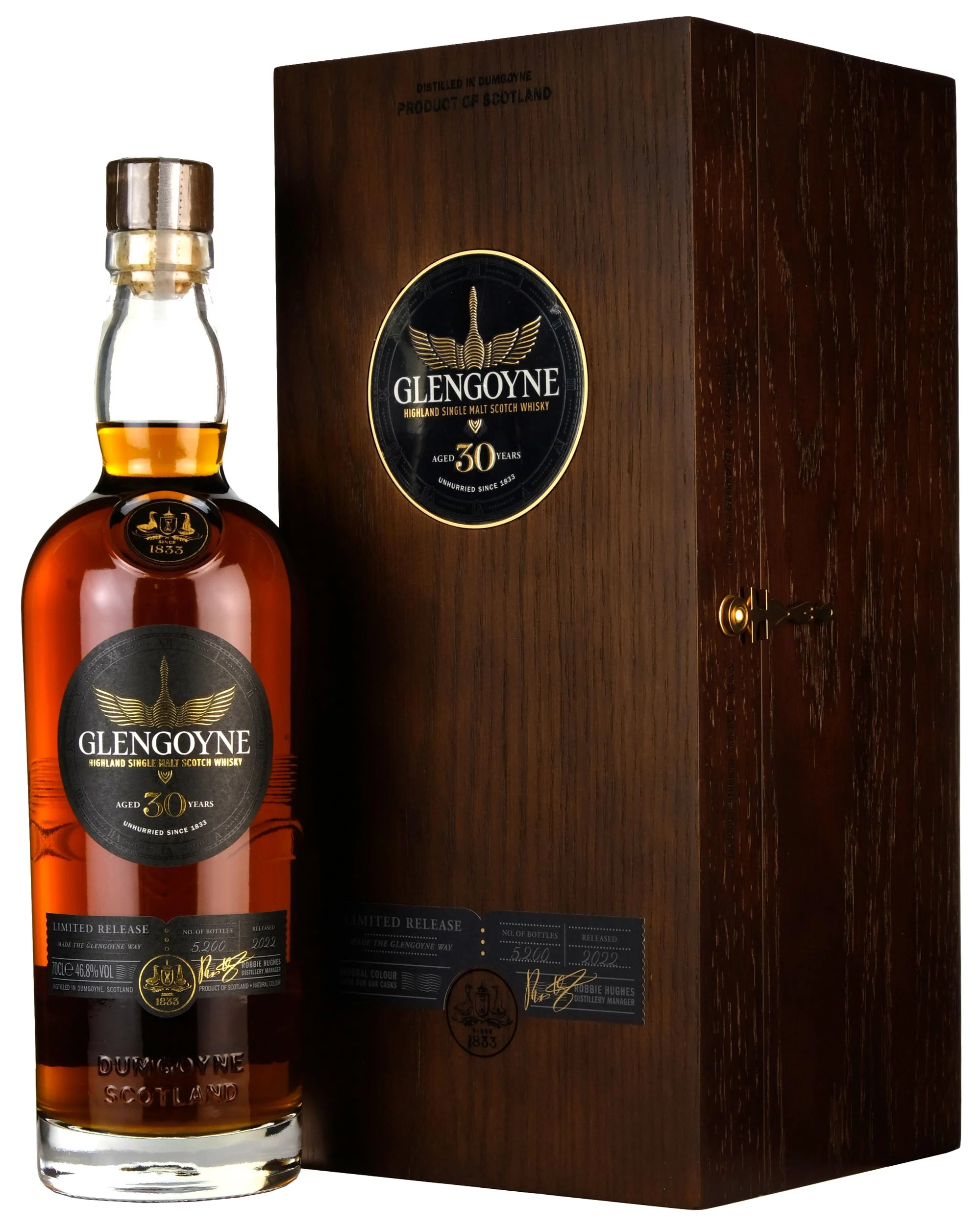 Glengoyne 2022 lanza whisky Highland Single Malt de 30 años | 700ML - Whiskey
