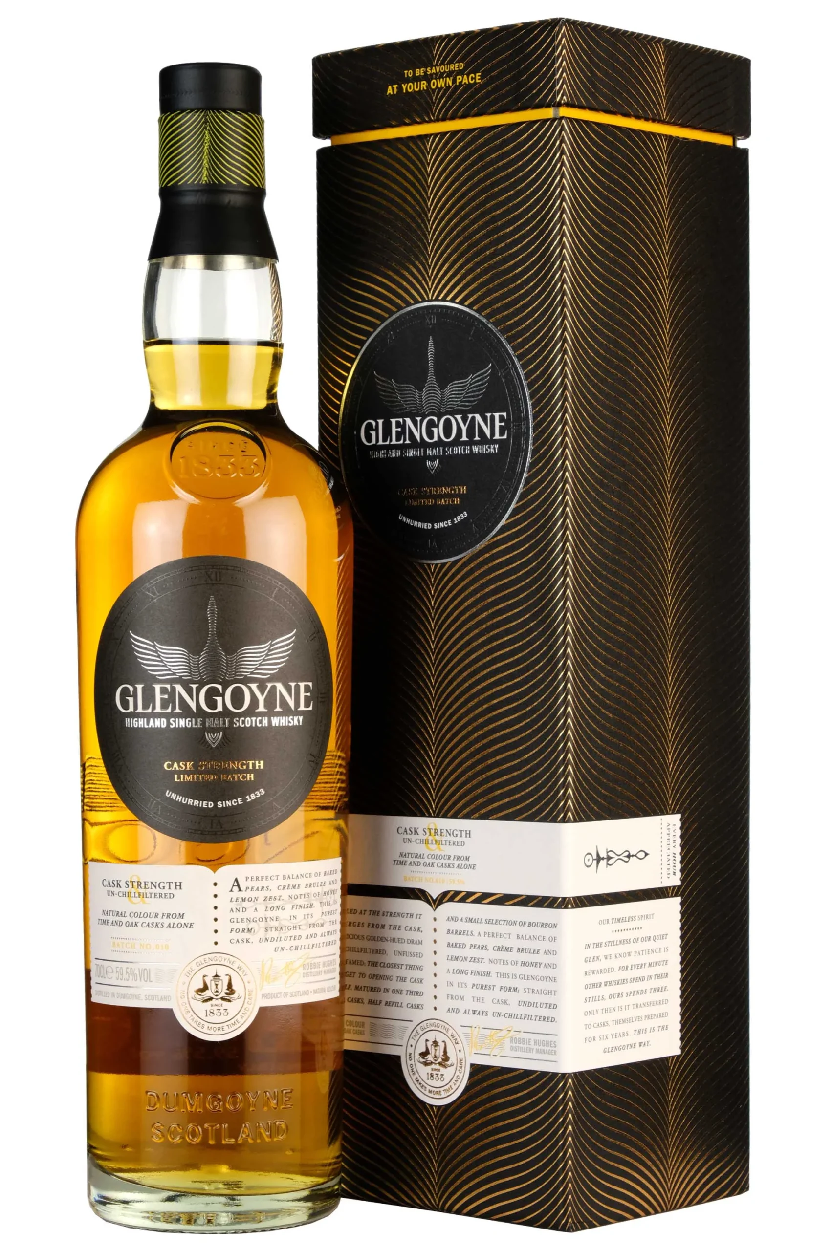 Glengoyne Cask Strength Batch No.010 Single Malt Scotch Whisky | 700ML