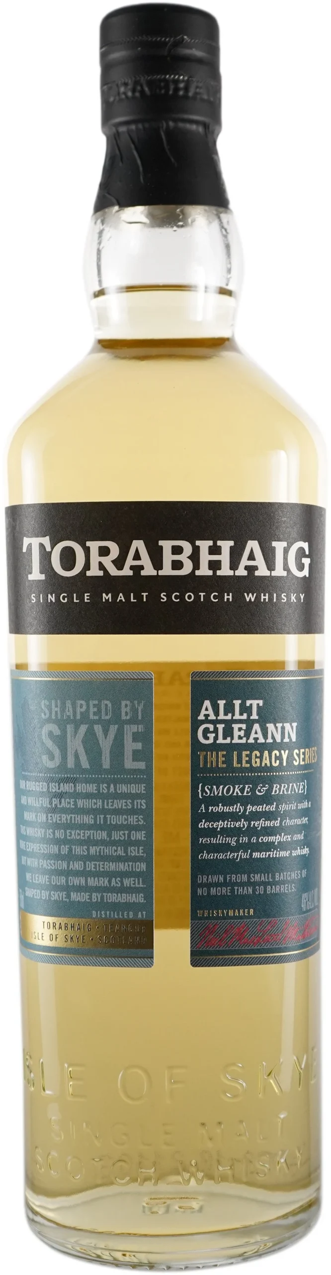 Torabhaig Allt Gleeann Legacy Series 2nd Release Isle of Skye Single Malt Scotch Whisky - Whiskey