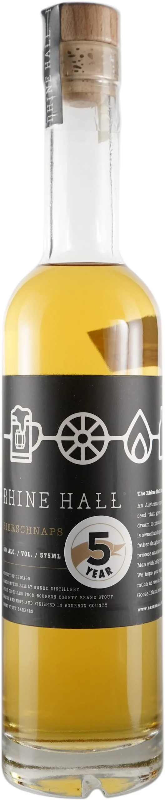 Rhine Hall Bierschnaps Barrel Aged 5 Year Liqueur | 375ML