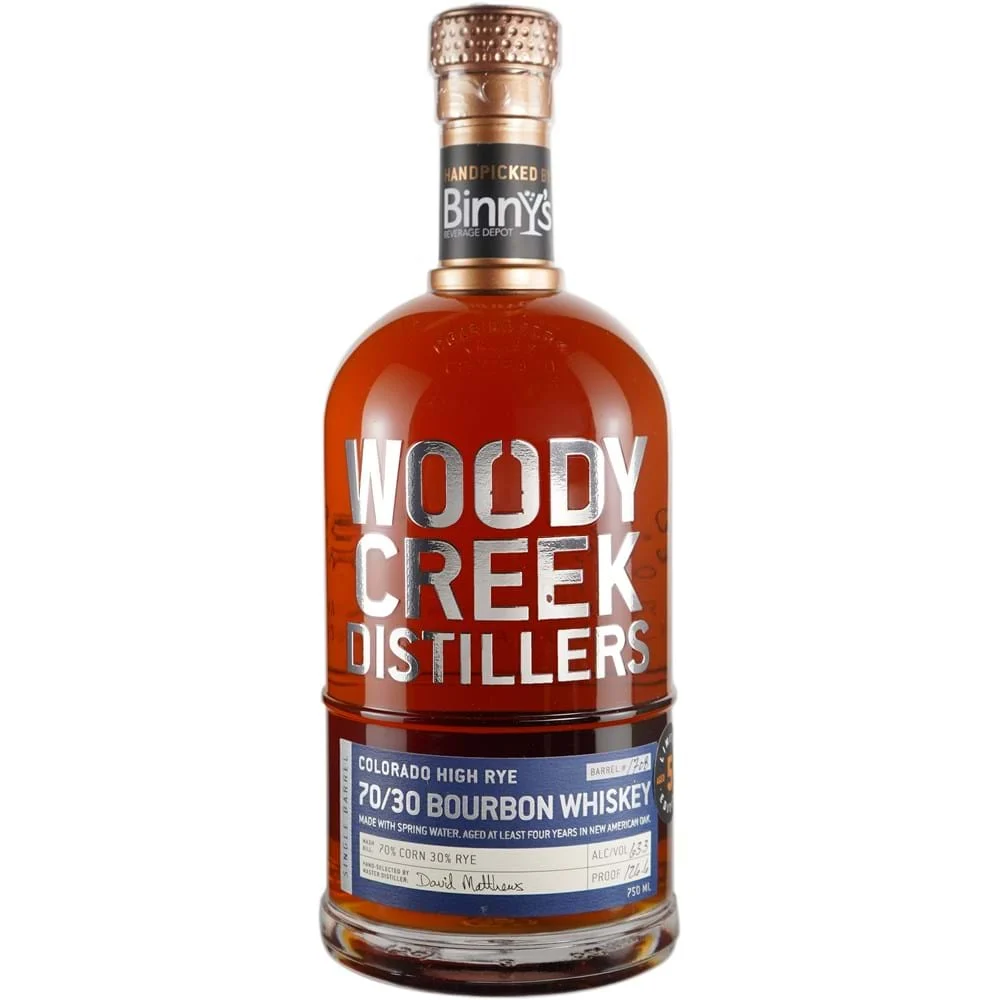 Woody Creek Distillers Barrel #1934 5 Year Old Limited Edition Single Barrel Colorado Straight Rye Whiskey