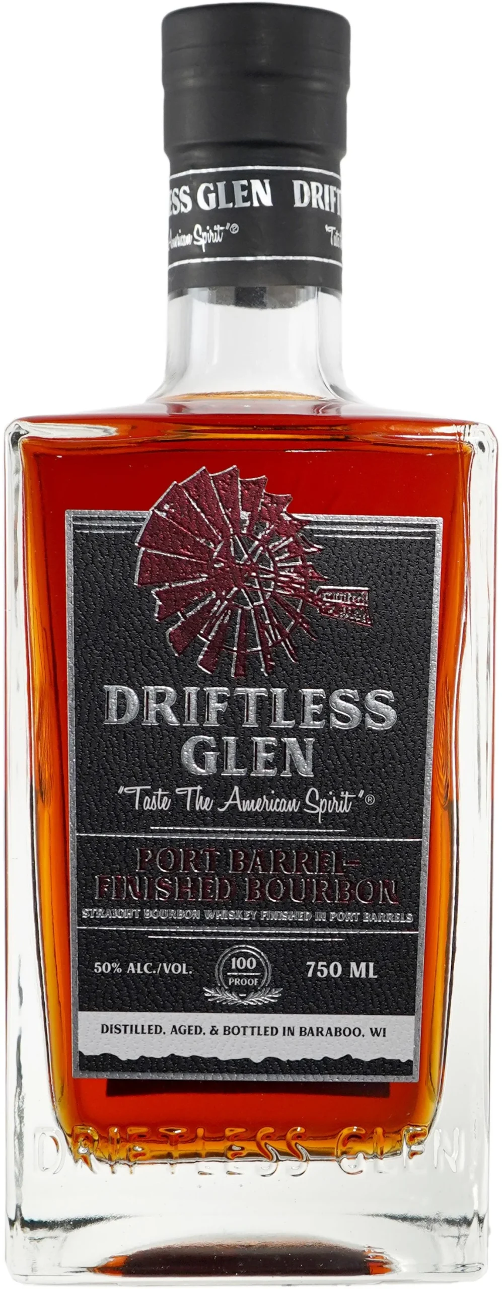 Driftless Glen Port Barrel Finish Bourbon Whiskey