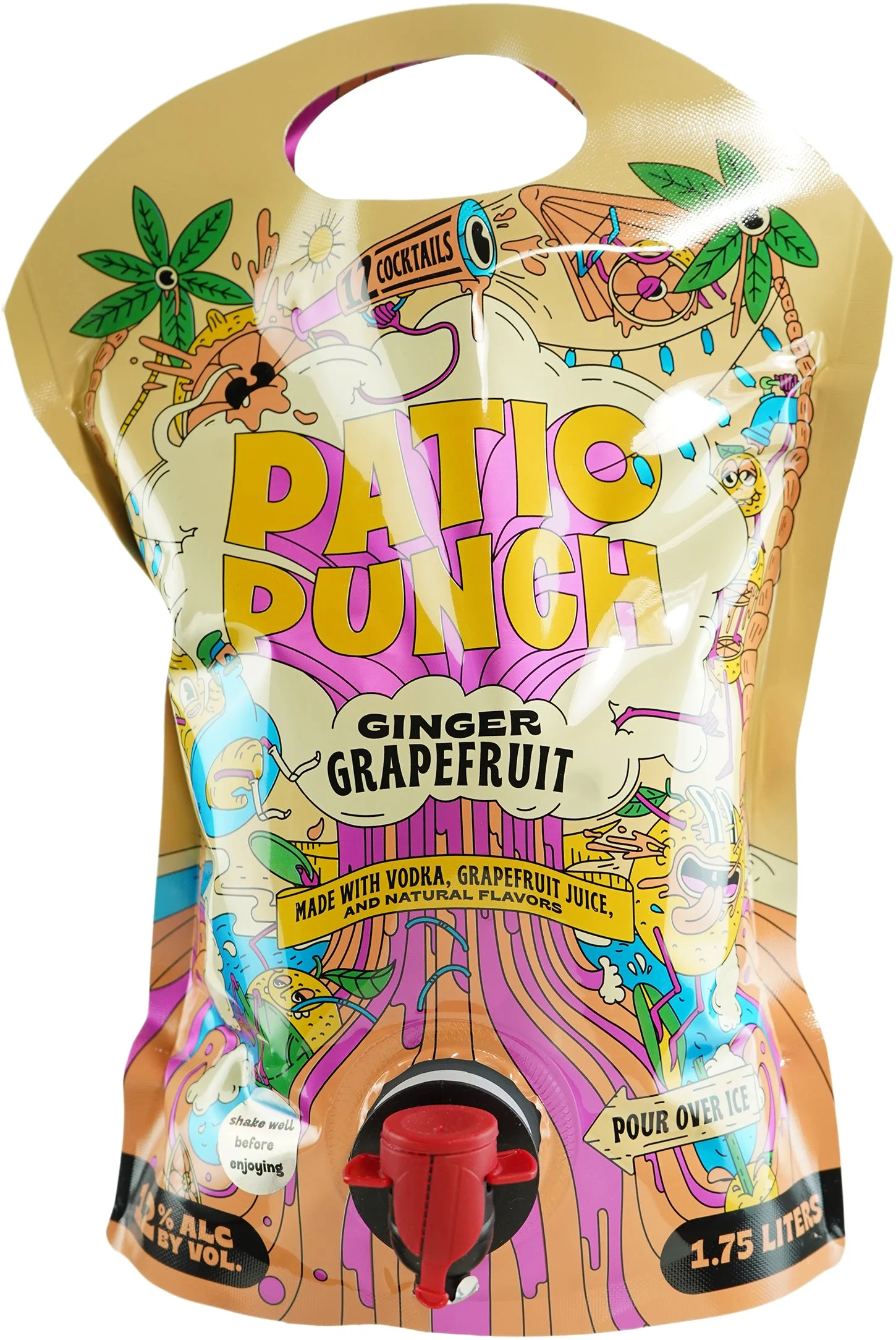 Patio Punch Ginger Grapefruit Cocktail | 1.75L