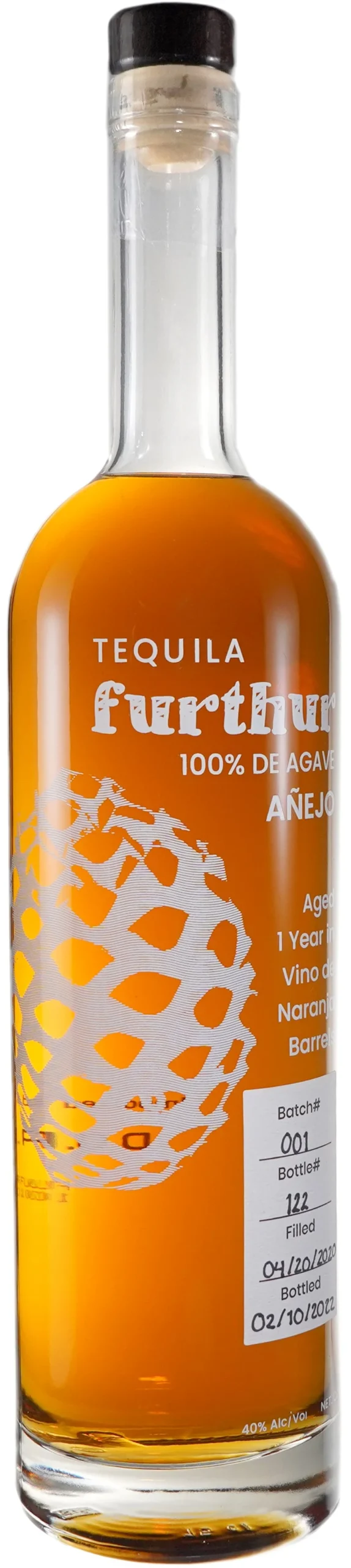 Furthur Anejo Vino de Naranja Barrels Tequila