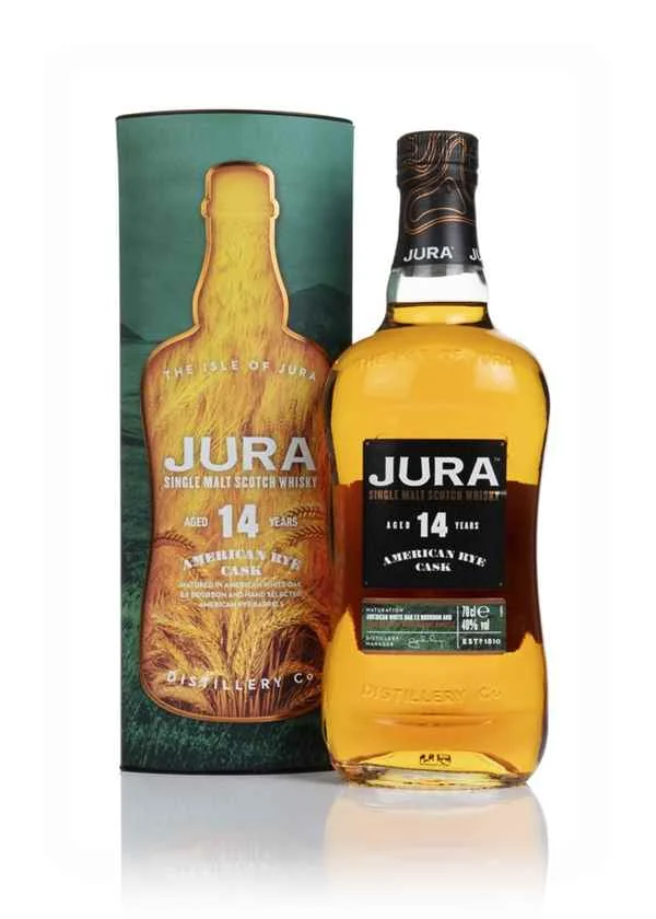 Jura 14 Year Old American Rye Cask | 700ML - Whiskey