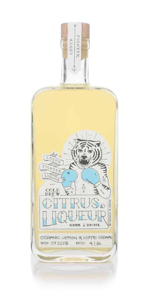 Cold Brew Citrus Liqueur - Organic Lemon & White Grape | 500ML