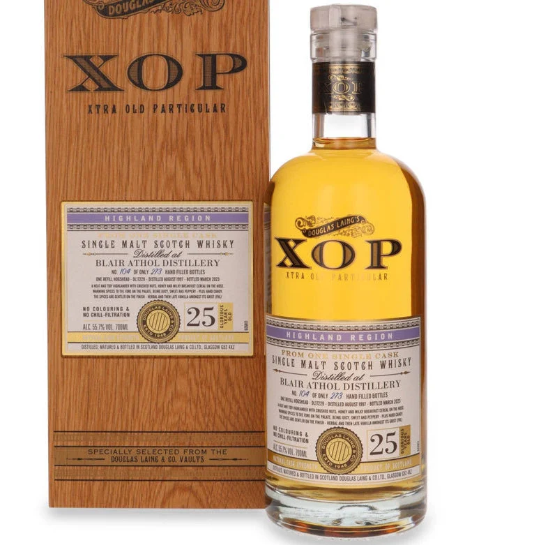 Blair Athol 25 Year Old (D.1997, B.2023) Douglas Laing’s XOP Scotch Whisky | 700ML - Whiskey