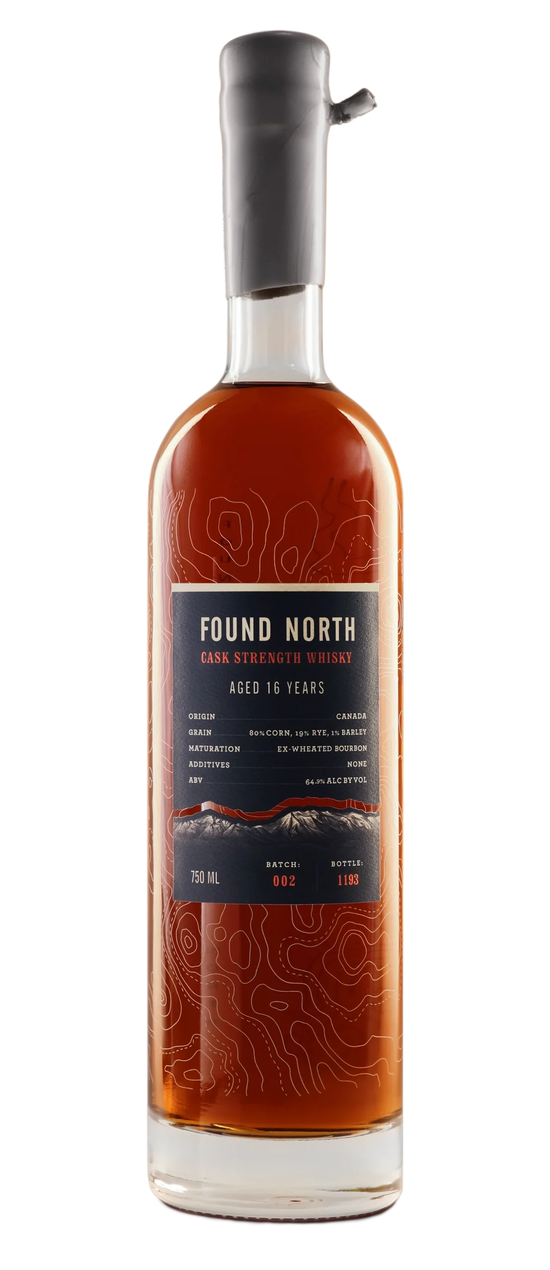 Found North Batch 002 Whisky Cask Strength de 16 años - Whiskey
