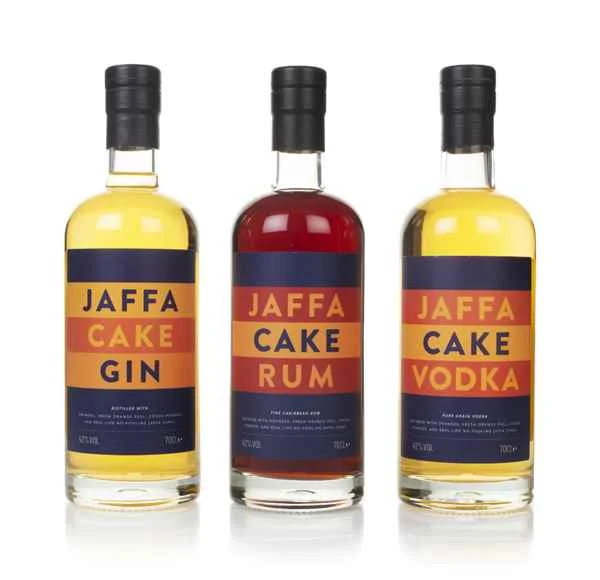 Jaffa Cake Gin, Rum, & Vodka Bundle | 3x700ML - Spirit