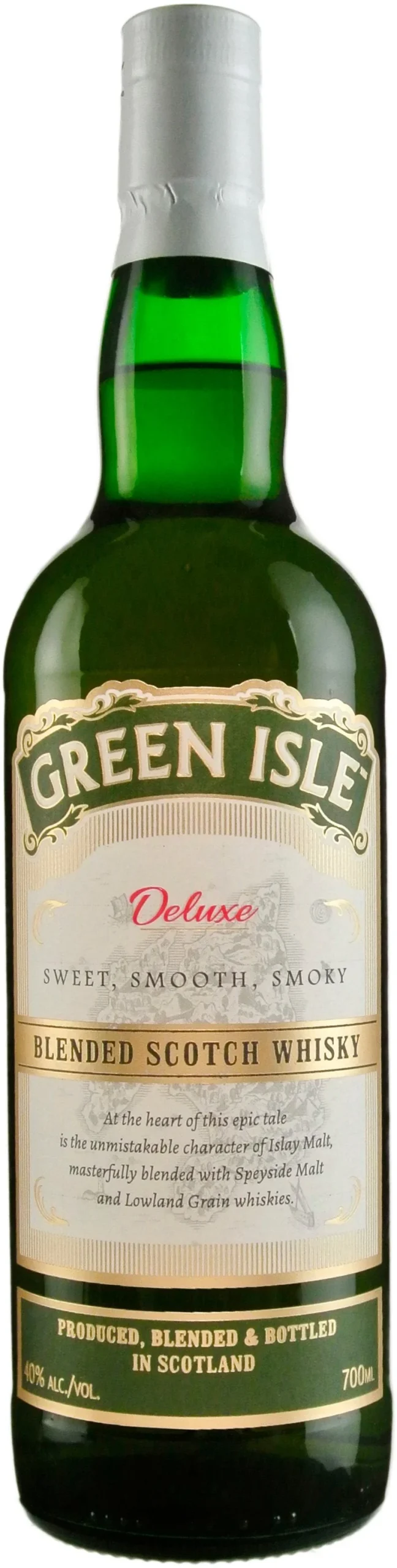 Green Isle Deluxe Blended Scotch Whisky | 700ML - Whiskey