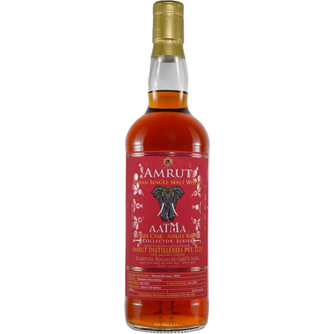 Amrut Aatma Indian Barley Aged in Marsala Barrique # 8036 (2022) Whisky - Whiskey