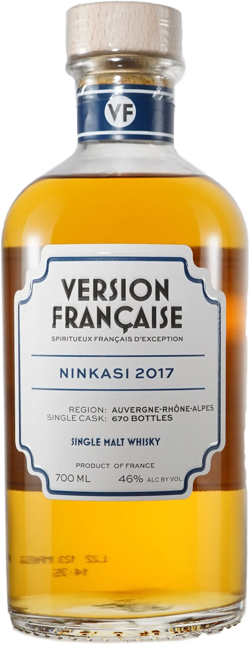Version Francaise de Nikasi 4 Year Old French Single Malt 2017 Whisky | 700ML - Whiskey
